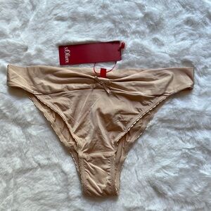 4/$20 🙈 NWT St.Oliver Women's Tan Intimate Panty